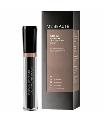 M2 Beauté Enhancer de Sourcils Color Care Brun 6ml
