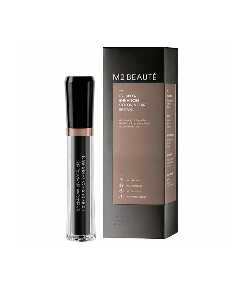 M2 Beauté Enhancer de Sourcils Color Care Brun 6ml