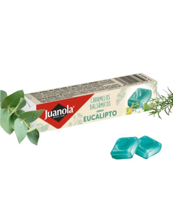 Délicieux bonbons Juanola Eucalyptus 30g