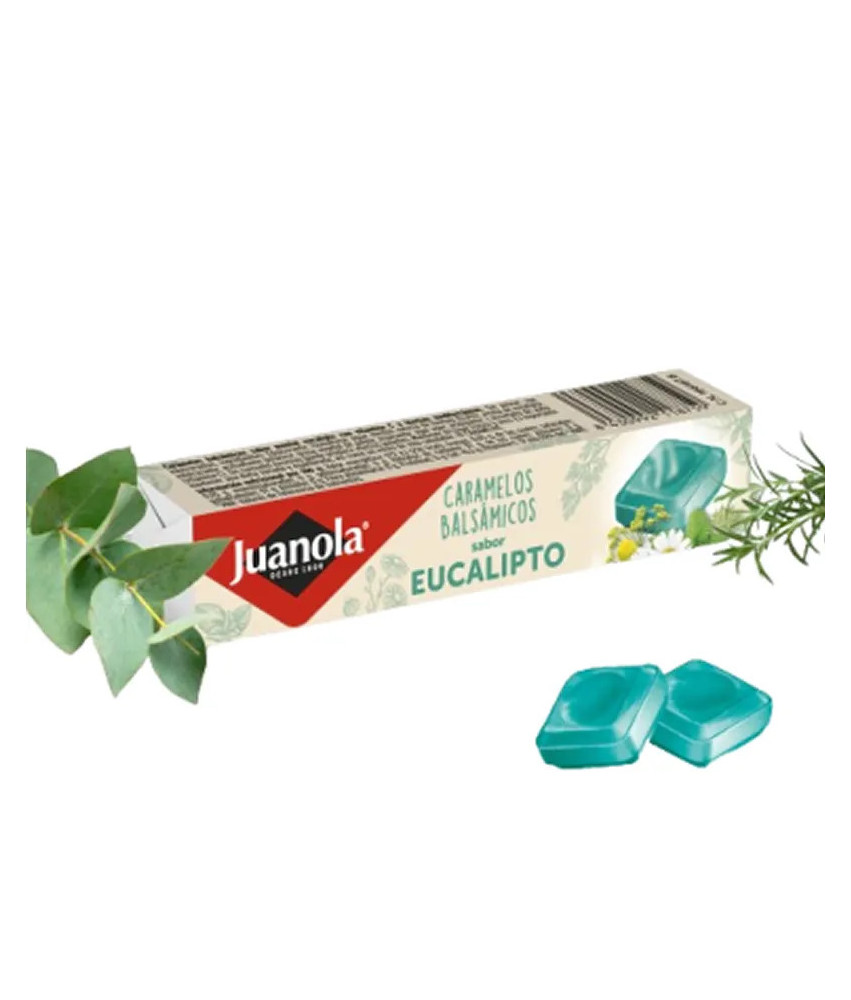 Délicieux bonbons Juanola Eucalyptus 30g