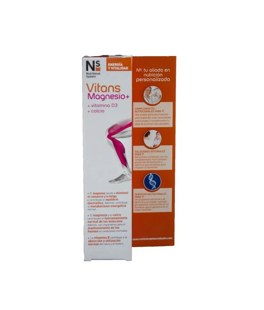 Renforcez votre vitalité avec Ns Vitans Magnésium Plus