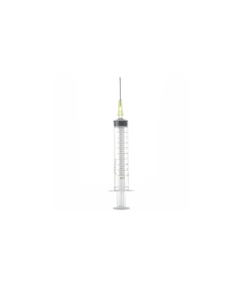 Seringue ICO avec aiguille 0,9x0,25 10ml G20 pour tests