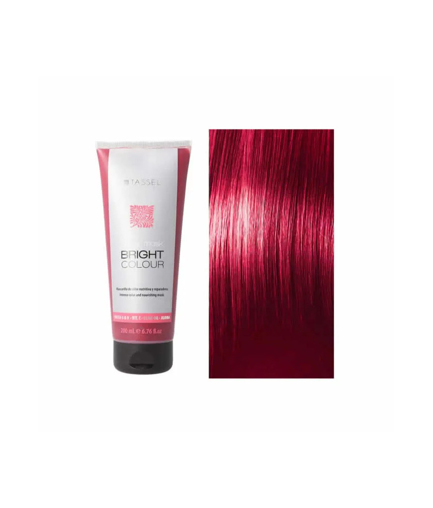 Masque de Couleur Vive Rouge 200ml