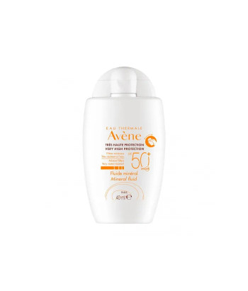 Protégez votre peau avec Avène Fluide Minéral SPF50 40ml