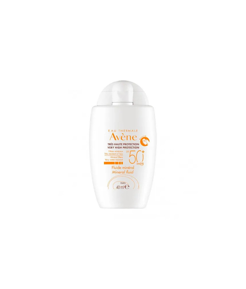 Protégez votre peau avec Avène Fluide Minéral SPF50 40ml