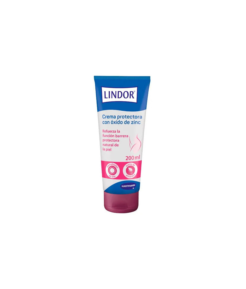 Lindor Crème Protectrice Zinc 200ml pour Soin du Corps