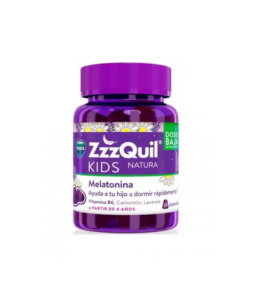 Sommeil naturel pour enfants avec Vicks Zzzquil Natura
