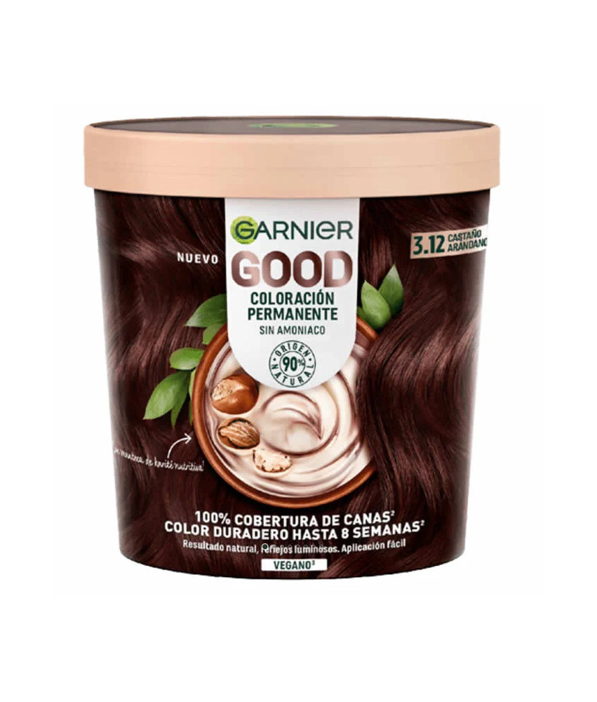Coloration Garnier Good Permanente 3.12 Brun Canneberge