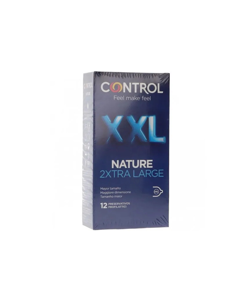 Contrôle Condom Nature XXL 12 Unités: Protection Fiable