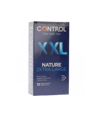 Contrôle Condom Nature XXL 12 Unités: Protection Fiable