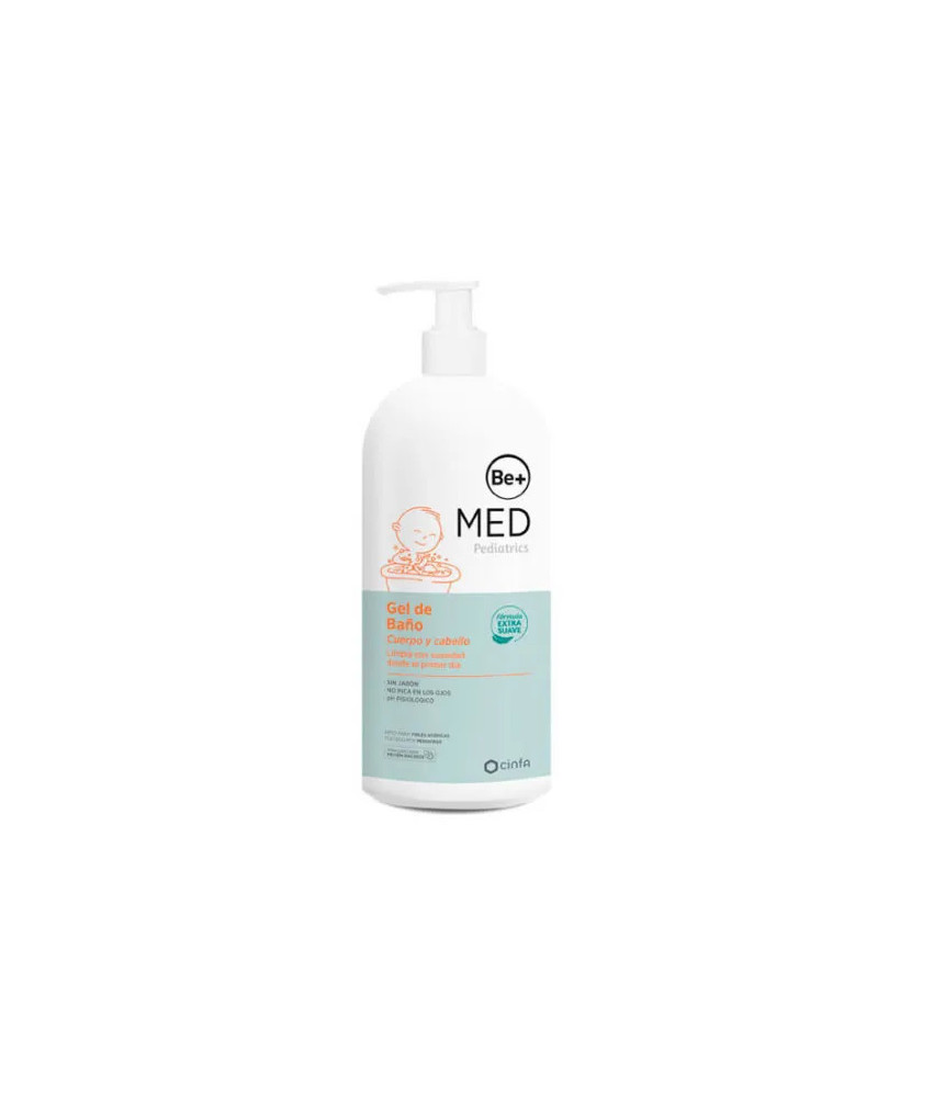 Gel de bain pédiatrique BE+Med 500 ml