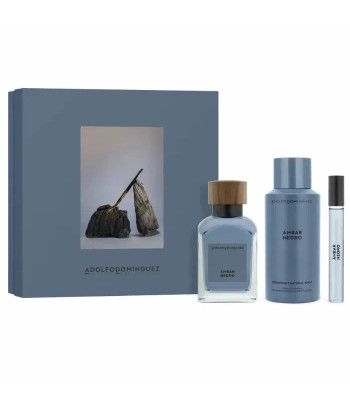 Coffret Ambar Negro 120ml: Parfum élégant ADOLFO DOMINGUEZ