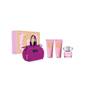 Ensemble Coffret Versace Bright Crystal 90ml - 4 Produits