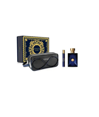 Coffret Versace Dylan Blue 100ml: 3 Produits Irrésistibles