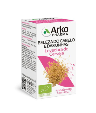 Arkopharma Levure De Bière: 45 Capsules pour une peau éclatante