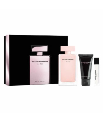 Ensemble cadeau Narciso Rodriguez For Her 100ml - Coffret 3 Produits