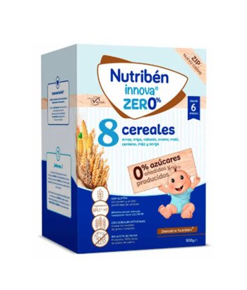 Nutribén Innova 8 Céréales 0% - Mix complet pour bébé