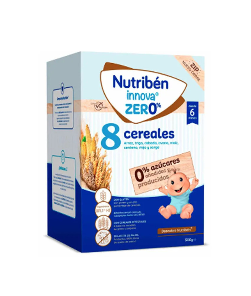 Nutribén Innova 8 Céréales 0% - Mix complet pour bébé