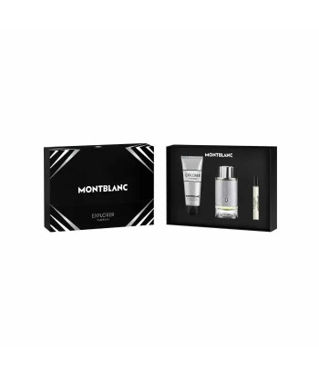 Découvrez le Coffret Montblanc Explorer Platinum 3 Produits