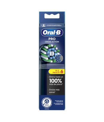 Recharge Oral-B Pro Cross Action 6 unités