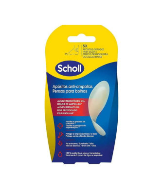 Pansements ampoules pour talon Dr. Scholl - Lot de 5