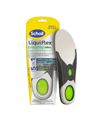 Semelle Scholl Liquiflex Confort Taille S - Pour un confort quotidien optimal