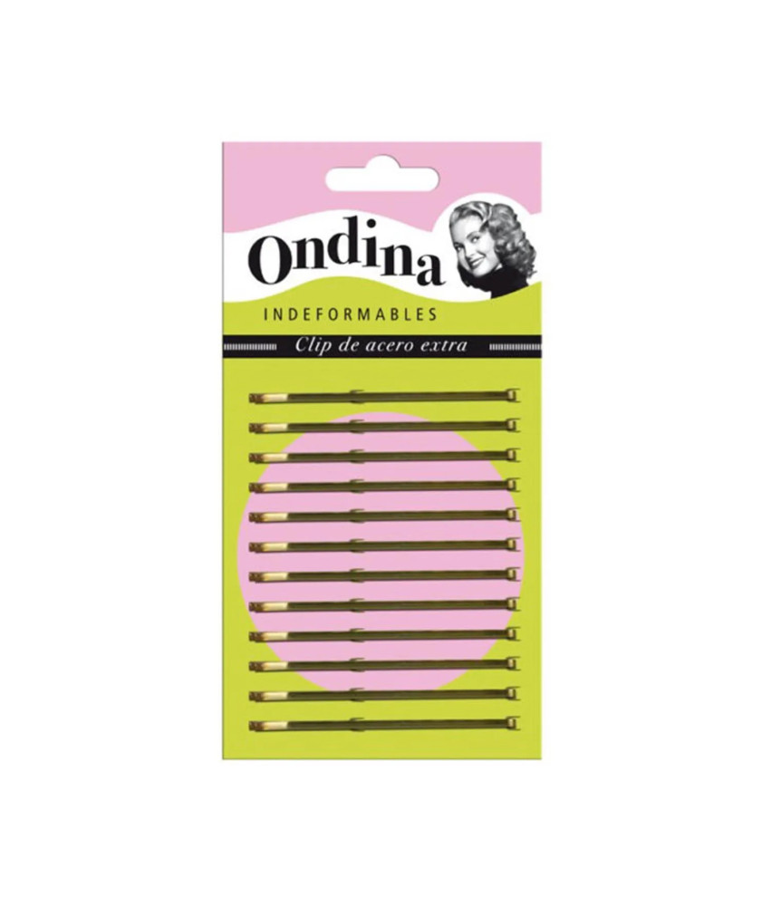 Pince à Cheveux Eurostil Acero Extra 55mm - Pack 1un