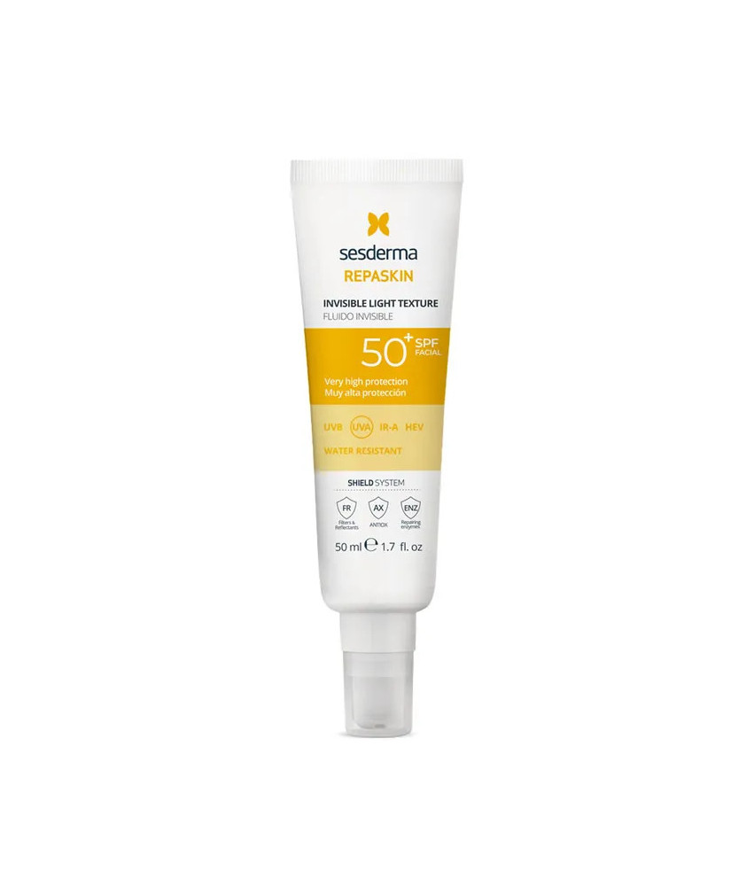Protection solaire invisible SPF50+ Sesderma Repaskin 50ml