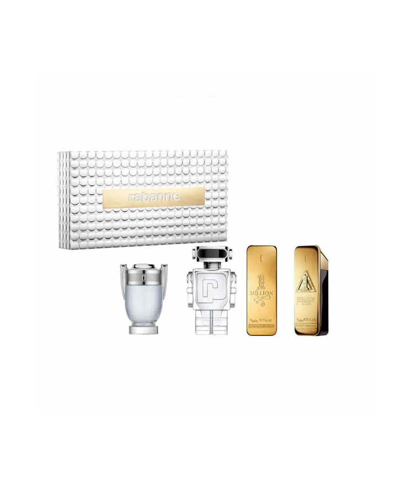 Coffret Mini Paco Rabanne Homme 4 Produits