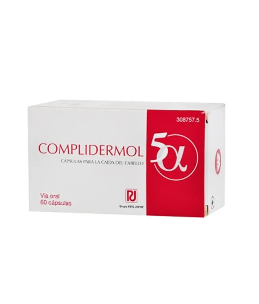 Complidermol 5 Alpha Anti-Chute: Capsules pour la chute de cheveux