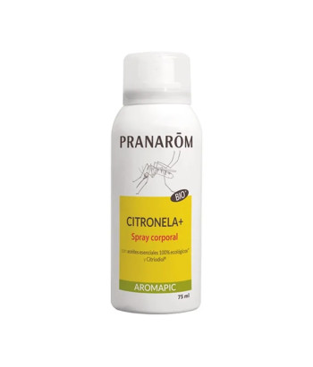 Éloignez les moustiques avec le spray corporel Pranarom Aromapic 75ml