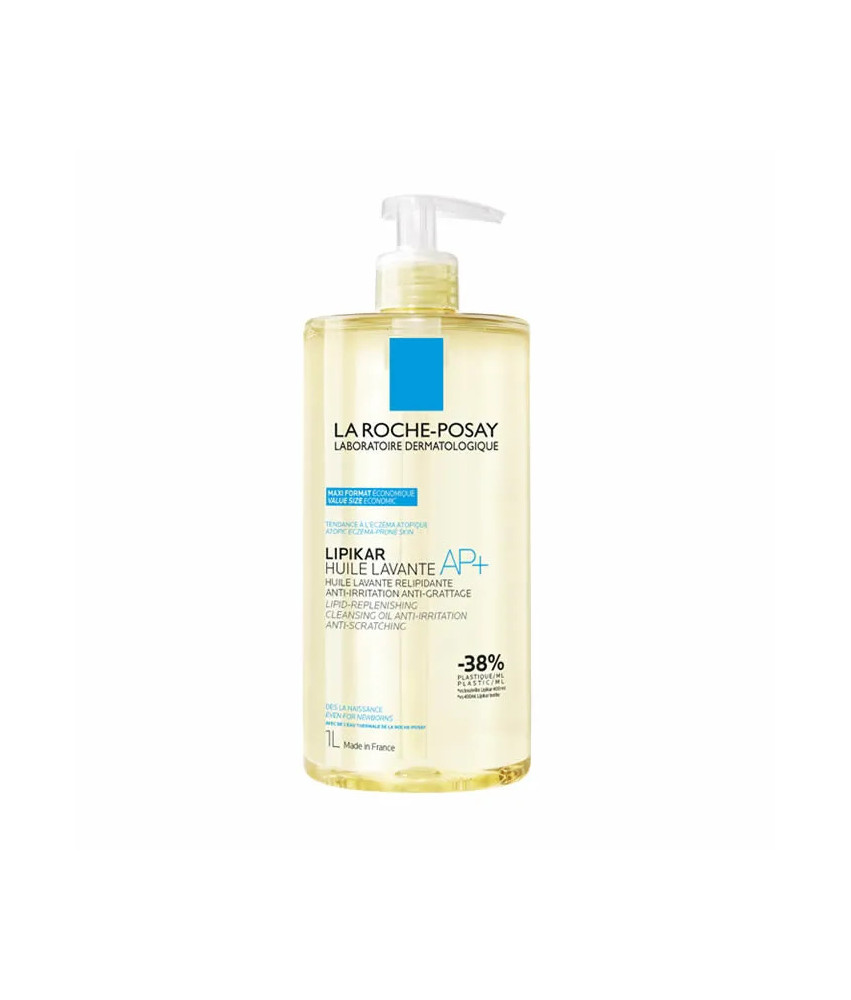 La Roche-Posay Lipikar AP+ Huile Lavante 1000ml - Soin nourrissant