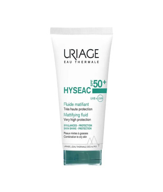 Protection solaire Uriage Hyseac Fluide SPF50+ 50 ml