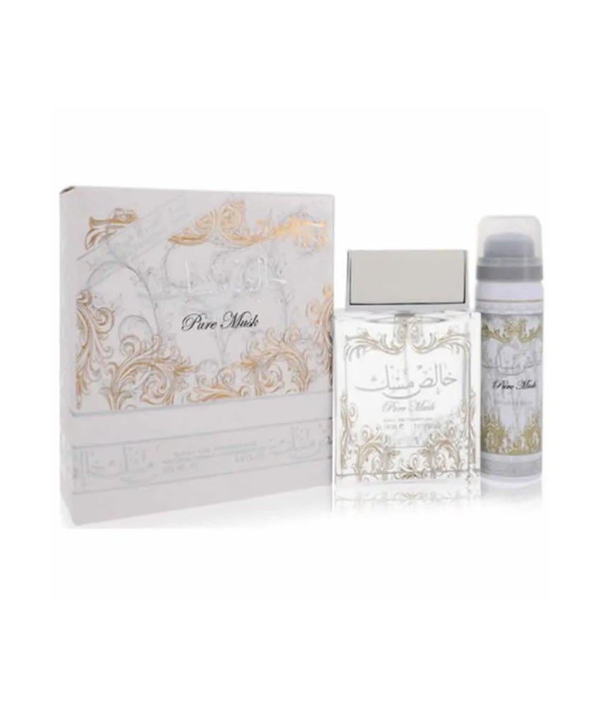Ensemble Parfum Musc LATTAFA 100ML + Déodorant 50ML