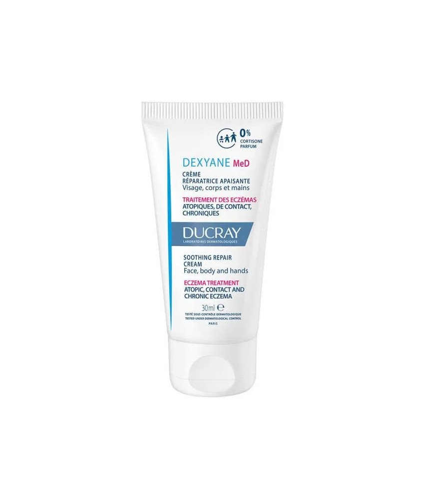 Crème apaisante pour l'eczéma Ducray Dexyane Med 30ml