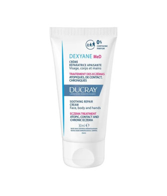 Crème apaisante pour l'eczéma Ducray Dexyane Med 30ml