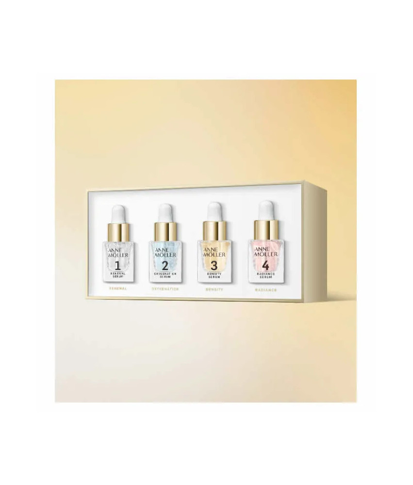 Anne Möller Beauty Therapy 4x10ml - Soin intensif pour une peau éclatante