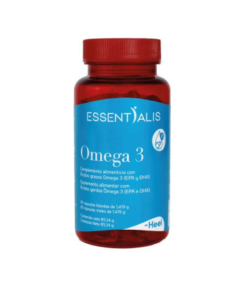 Essentielis Heel Oméga 3 60 Capsules: le secret d'une santé optimale