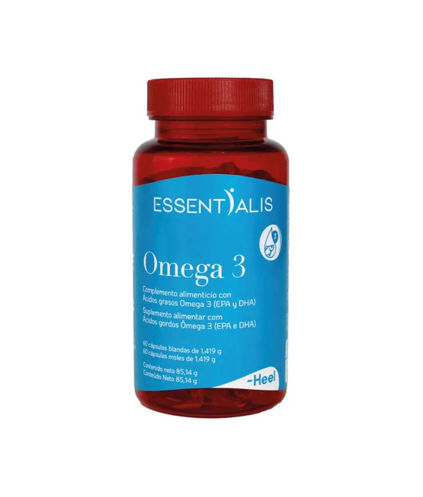 Essentielis Heel Oméga 3 60 Capsules: le secret d'une santé optimale