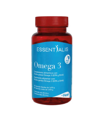 Essentielis Heel Oméga 3 60 Capsules: le secret d'une santé optimale
