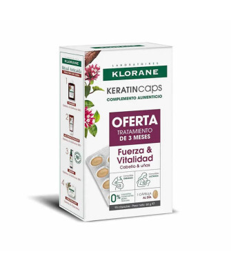 Renforcez vos cheveux avec Klorane KeratinCaps