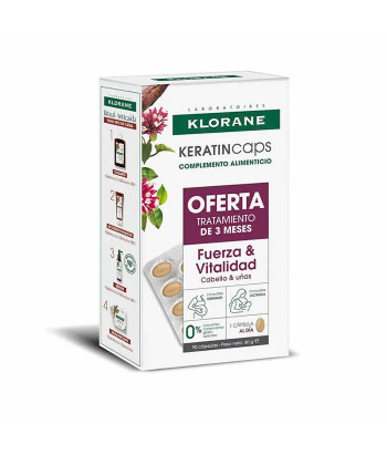 Renforcez vos cheveux avec Klorane KeratinCaps