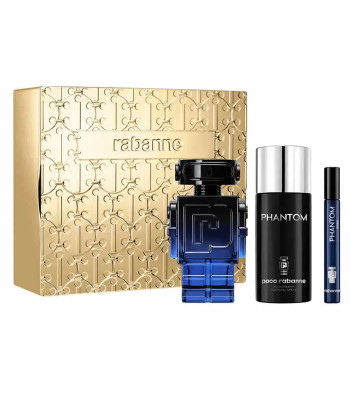 Coffret Paco Rabanne Phantom Intense EDP 100ml - 3 Produits