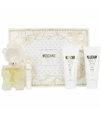 Offrez-vous le Coffret Moschino Toy 2 Eau De Parfum Spray 100ml - 4 Produits!