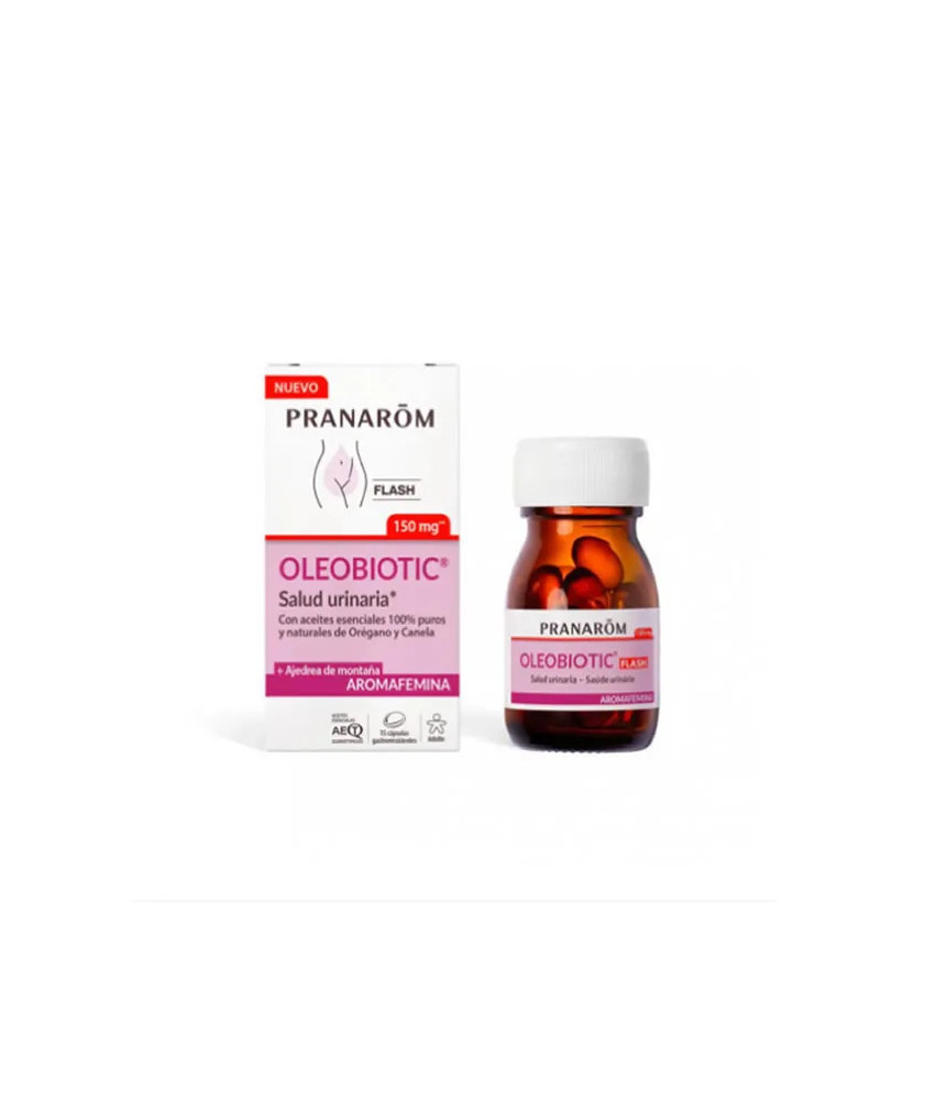Renforcez votre santé urinaire avec Pranarom Oléobiotique Aromafemina!