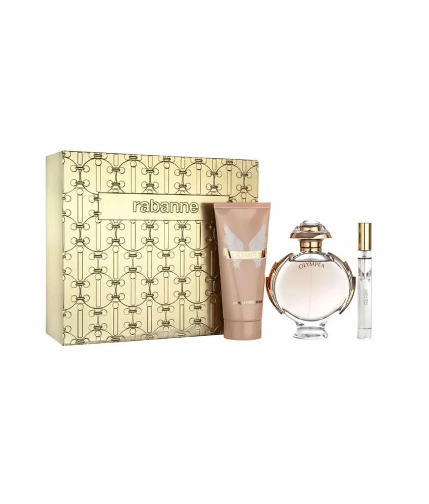 Coffret 3 Produits Paco Rabanne Olympea Eau De Parfum 80ml