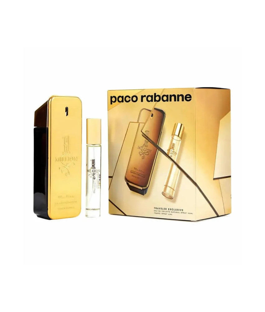 Coffret Paco Rabanne One Million 2 produits 100ml