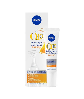 Révélez un regard énergisé avec Nivea Q10 Energy Contorno De Ojos 15ml