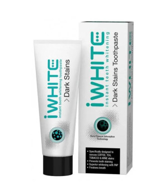 Dentifrice anti-taches avec pinceau pour sourire éclatant