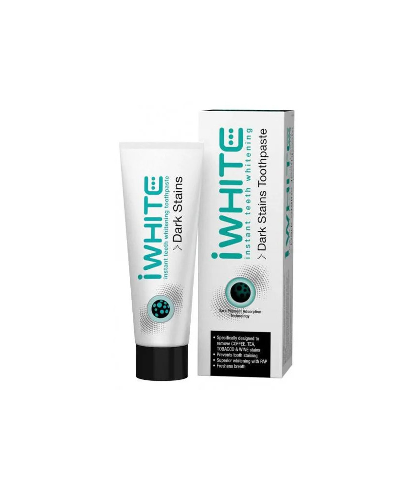 Dentifrice anti-taches avec pinceau pour sourire éclatant